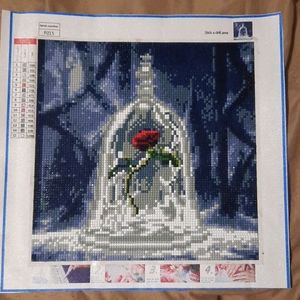 Beauty and The Beast Diamond Painting (COMPLETED) (H44)